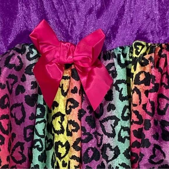 Way to Celebrate Toddler Halloween Fantasy Costumes Rainbow Kitty 2T - Picture 13 of 16